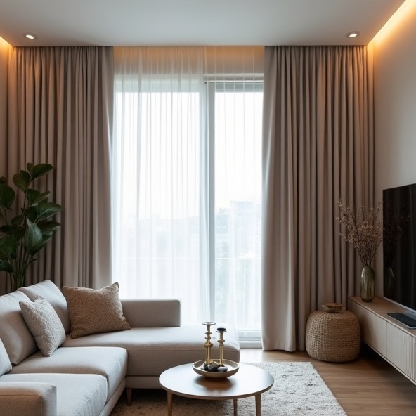 Cedar Vale Residential Curtain Cleaning Results