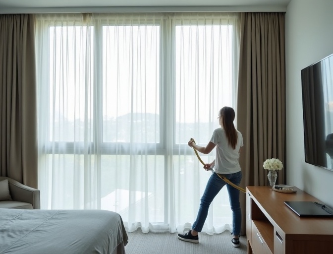 Cedar Vale Sheer Curtain Cleaning